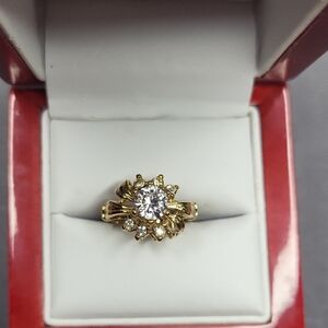 18KGF Cocktail Ring